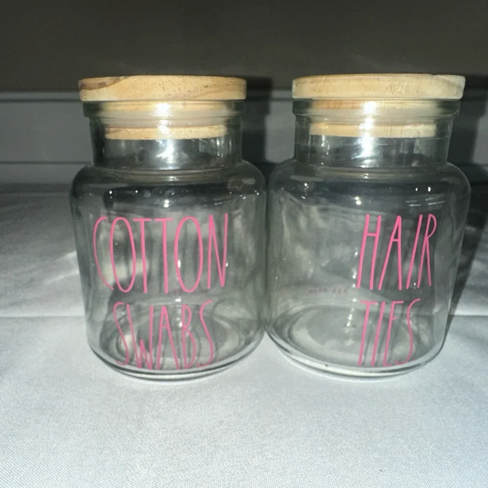 Bundle Deal Rae Dunn glass storage containers